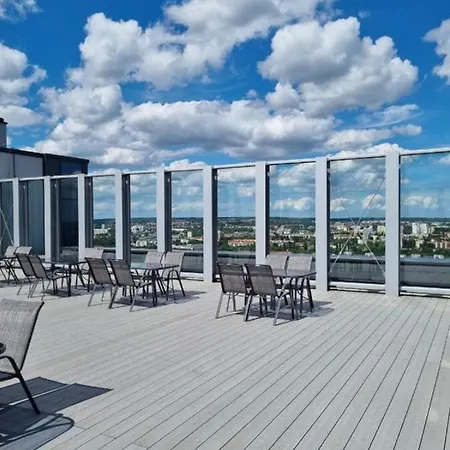 Hanza Tower Prestige Lux 20 & Pool Apartamento *